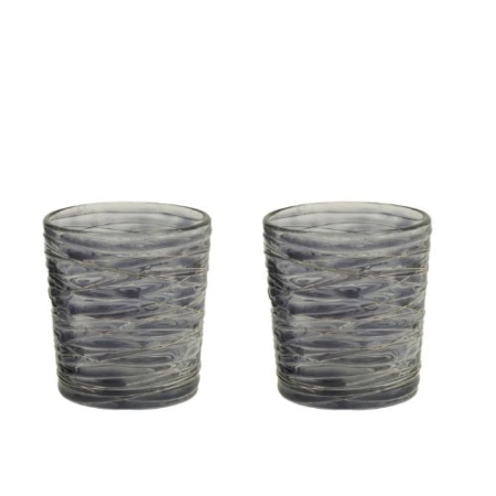 Home Society Votive glaasje Windlichtje Indi 2 stuks 2