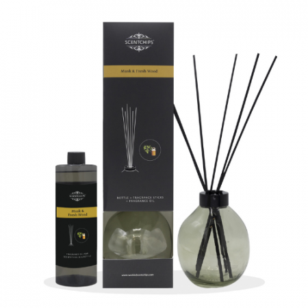 Scentchips Cadeauset geurstokjes Musk & Fresh Wood 5