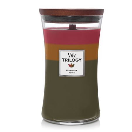 WoodWick Trilogy Large Candle Hearthside 1