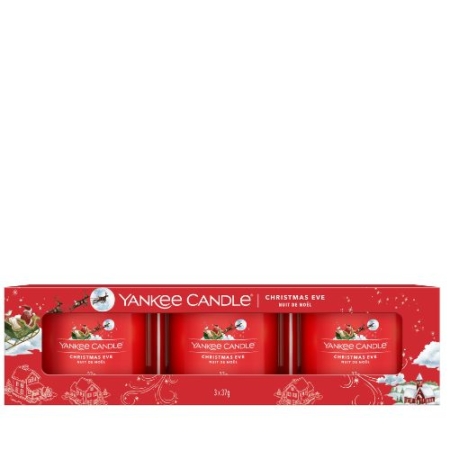 Yankee Candle Filled Votive Christmas Eve 3 pack 15