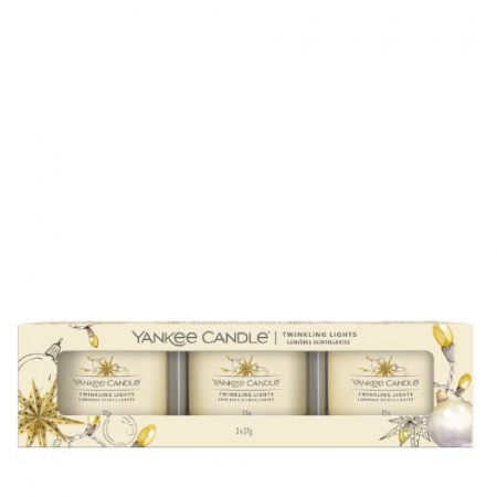 Yankee Candle Filled Votive Twinkling Lights 3 pack 1