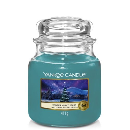 Yankee Candle Medium Jar Winter Night Stars 14