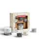 Yankee Candle Snow Globe Wonderland Small Tumbler & 3 Filled Votive Gift Set 7
