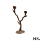 Home Society Kandelaar Branch Brons Large 8