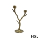 Home Society Kandelaar Branch Gold Large 8
