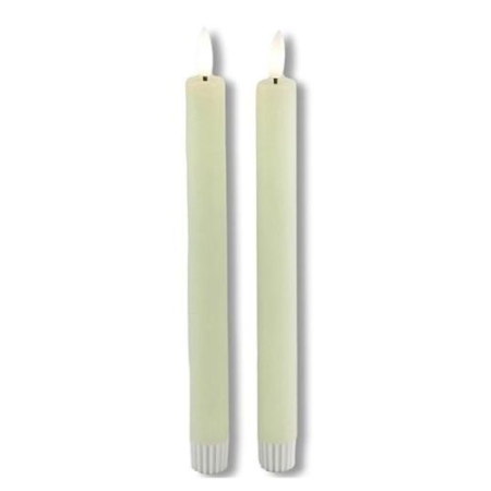 Countryfield Led Dinerkaars Rustiek Creme 2 stuks 12