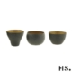 Home Society Kandelaar Moon set van 3 7