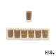 Home Society Votive Candle Brown 6