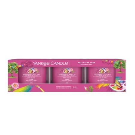 Yankee Candle Filled Votive Art In The Park 3 Pack 5