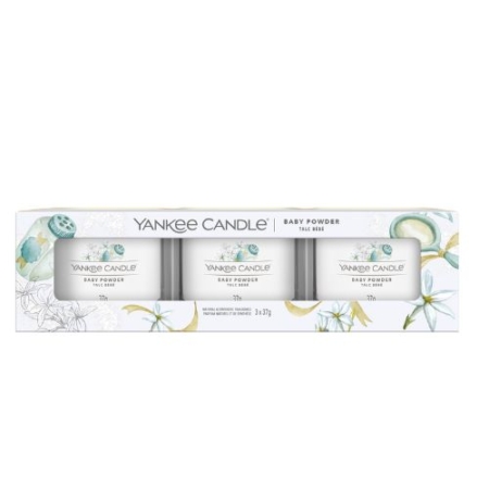 Yankee Candle Filled Votive Baby Powder3 pack 4