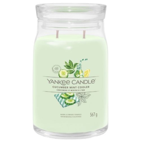 Yankee Candle Signature Large Jar Cucumber Mint Cooler 3