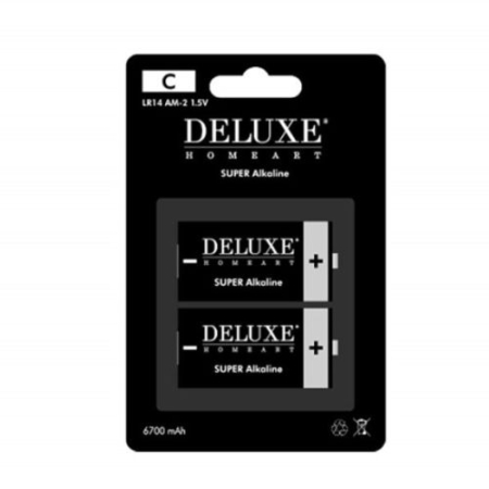 Deluxe Homeart Batterijen 2 X C 6