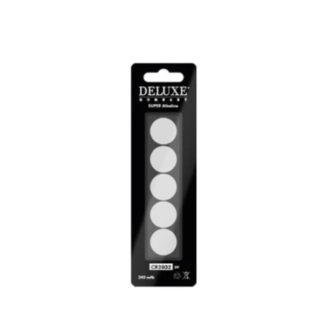 Deluxe Homeart Batterijen 5 X CR2032 5