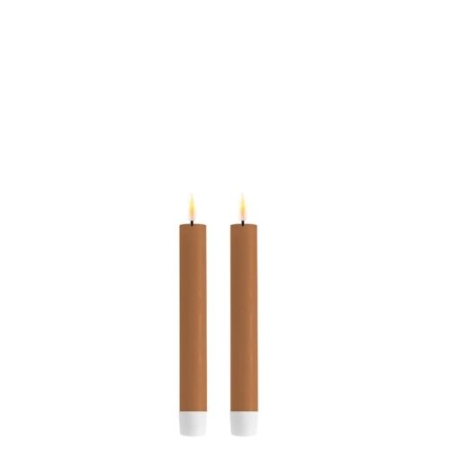 Deluxe Homeart Led Dinnercandle 2 stuks 15 cm Caramel 8