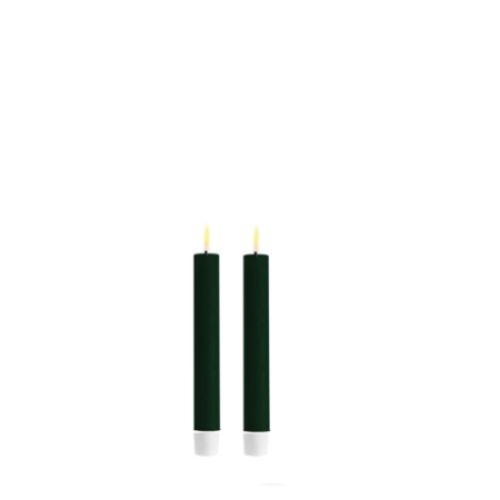 Deluxe Homeart Led Dinnercandle 2 stuks 15 cm zwart 13