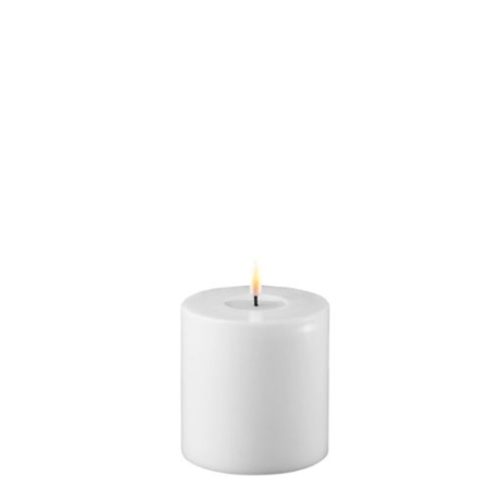 Deluxe Homeart Led Kaars Wit 10 x 10 cm 4