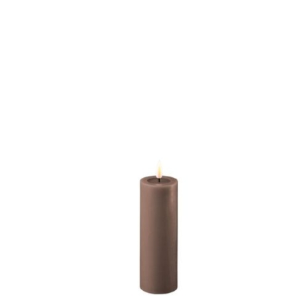 Deluxe Homeart Led Kaars Mocca 5 x 15 cm 6