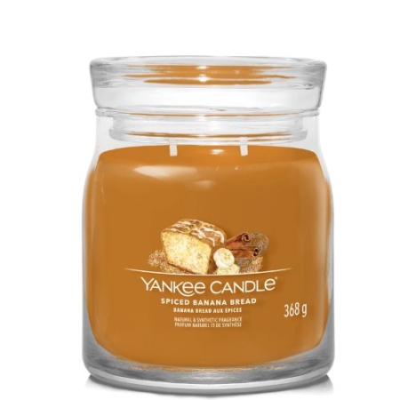 Yankee Candle Signature Medium Jar Spiced Banana Bread 3