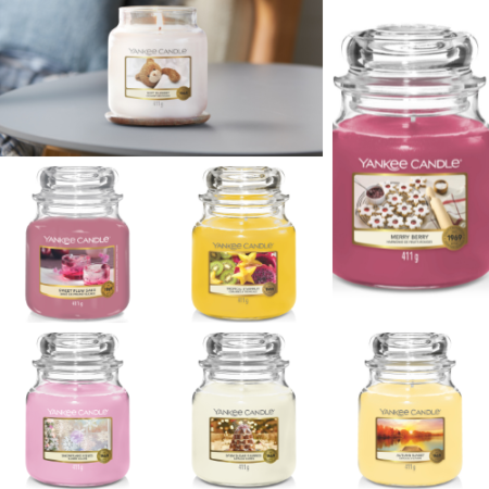 Yankee Candle Medium Jar Super Voordeel 3 stuks 5