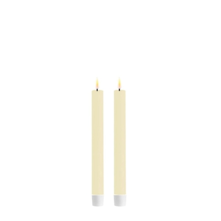 Deluxe Homeart Led Dinnercandle 2 stuks 24 cm Cream 15