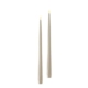 Deluxe Homeart Led Shiny Dinnercandle 2 stuks 38 cm Sand 6