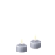 Deluxe Homeart Led Tealight 2 stuks Dust Blue 9