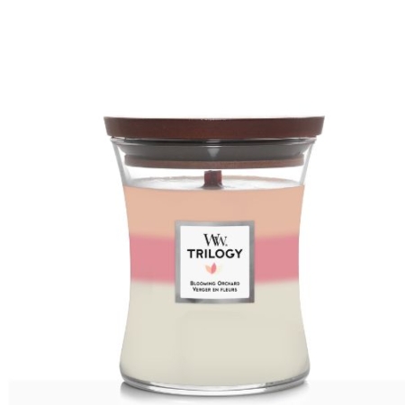 WoodWick Medium Candle Blooming Orchard Trilogy 5