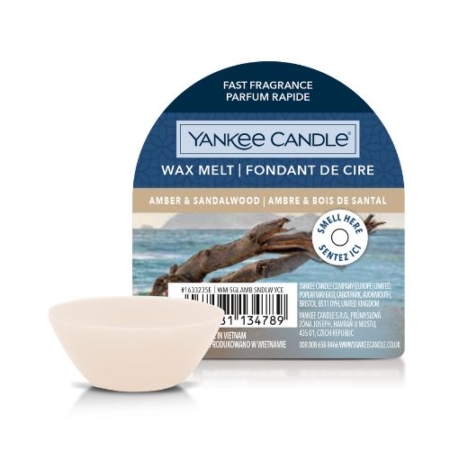 Yankee Candle Wax Melt Amber & Sandalwood 4 stuks 5