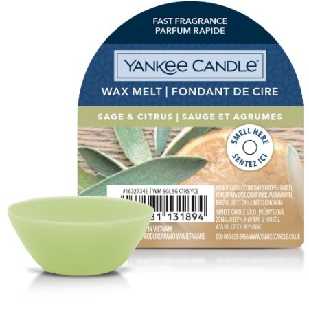 Yankee Candle Wax Melt Sage & Citrus 4 stuks 1
