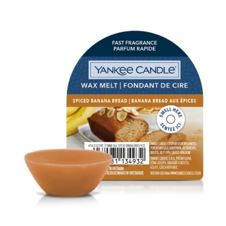 Yankee Candle Wax Melt Spiced Banana Bread 4