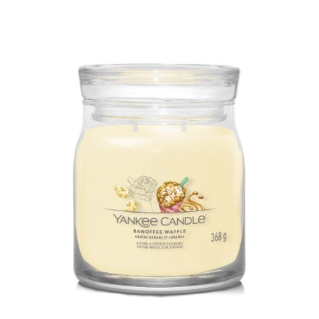 Yankee Candle Signature Medium Jar Banoffee Waffle 5