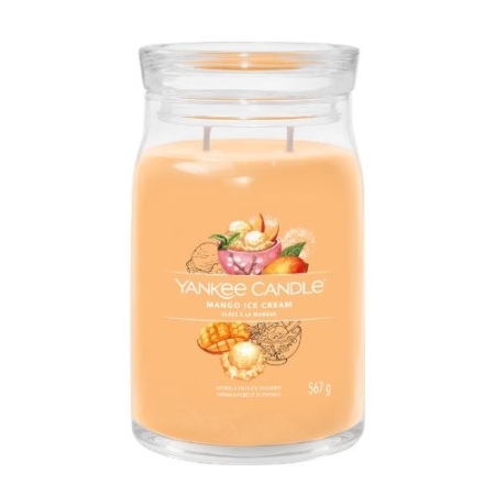 Yankee Candle Signature Large Jar Mango Ice Cream 4