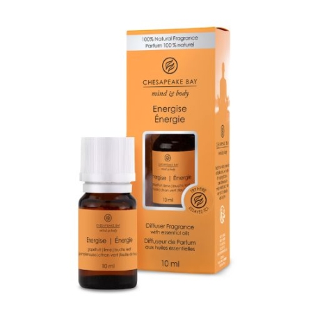 Chesapeake Bay Ultrasonic Aroma Oil Energise 6