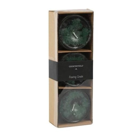 Countryfield Drijfkaars Bollie Large Donker Groen 7