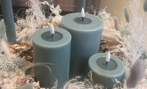 Kaarsen op batterij 1 Kaarsen op batterij 1