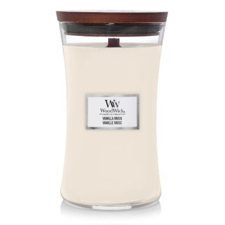 WoodWick Large Candle Vanilla Musk 5