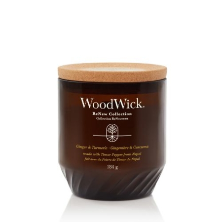 Woodwick ReNew Ginger & Tumeric Medium Candle 3