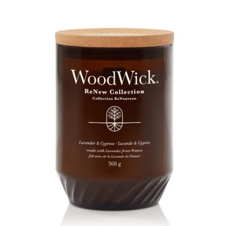 Woodwick ReNew Lavender & Cypress Large Candle 4