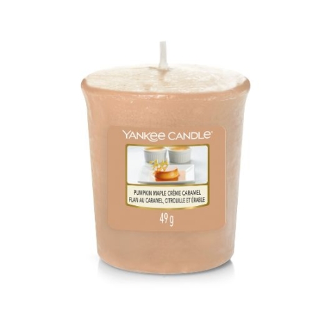 Yankee Candle Votive Pumpkin Maple Creme Caramel 4