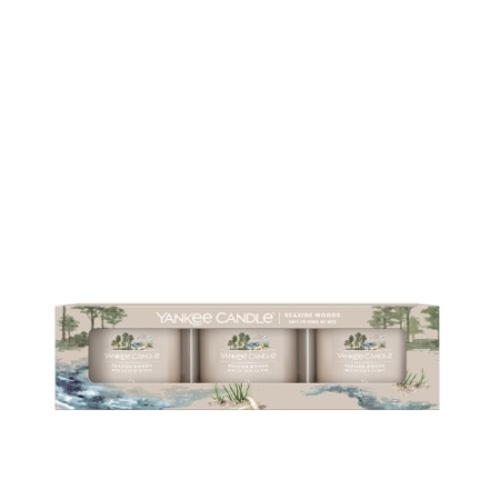 Yankee Candle Filled Votive Seaside Woods 3 pack 2