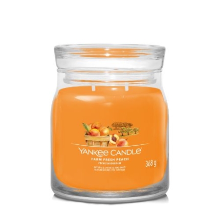 Yankee Candle Signature Medium Jar Farm Fresh Peached 7