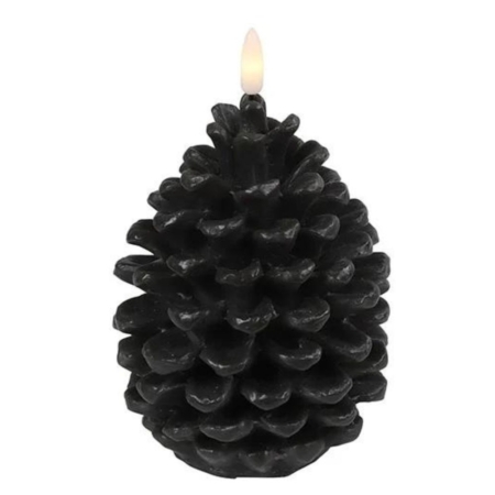 Countryfield Led Dennenappelkaars Black Large 14