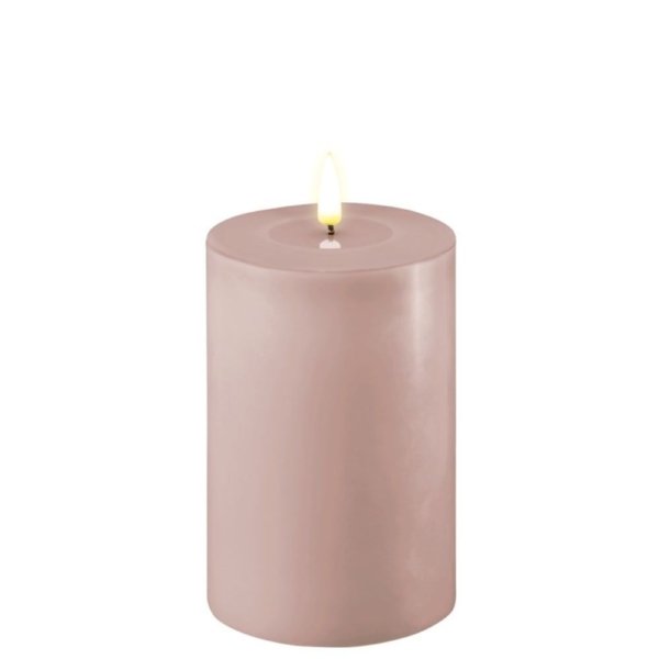 Deluxe Homeart Led Kaars Rose 10 x 15 cm 1