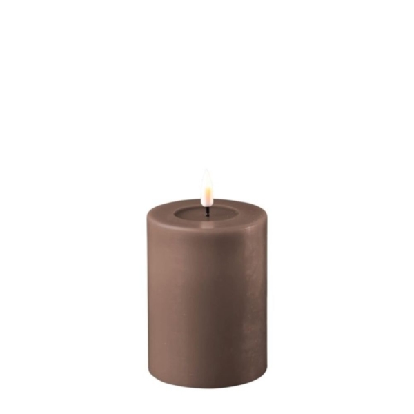 Deluxe Homeart Led Kaars Mocca 7,5 x 10 cm 1