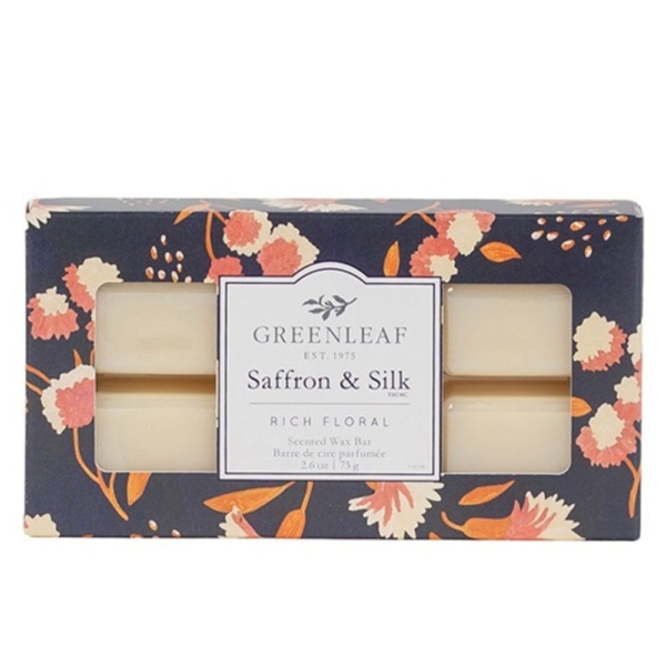Greenleaf Wax Bar Saffron & Silk 1