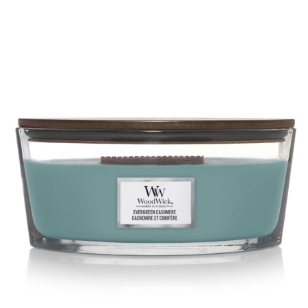 WoodWick Heartwick Flame Ellipse Evergreen Cashmere 14