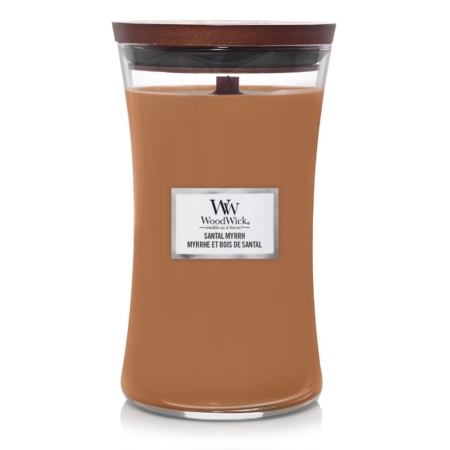 WoodWick Large Candle Santal Myrrh 9