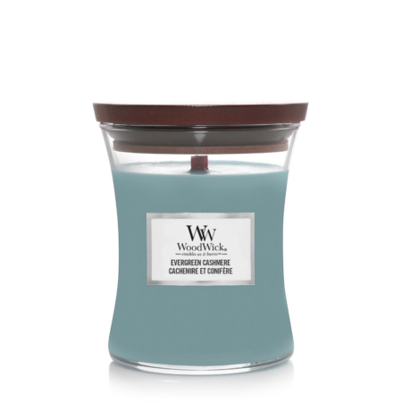 WoodWick Medium Candle Evergreen Cashmere 3