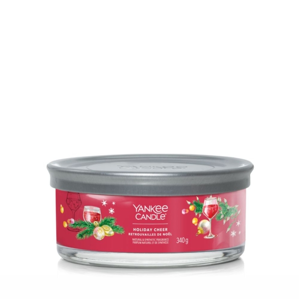 Yankee Candle Signature 5 Wick Tumbler Holiday Cheer 1