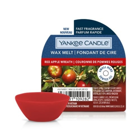 Yankee Candle Wax Melt Red Apple Wreath 4 stuks 2